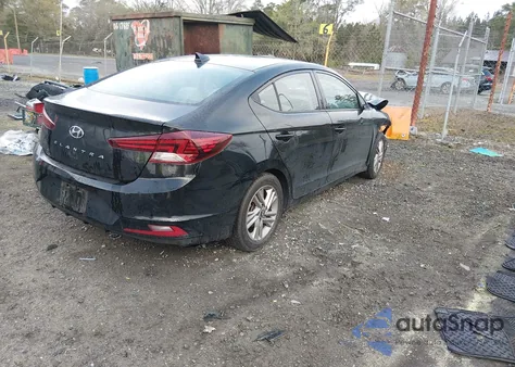 2019 Hyundai Elantra Sel из США, поврежденный, VIN 5NPD84LF3KH458008
